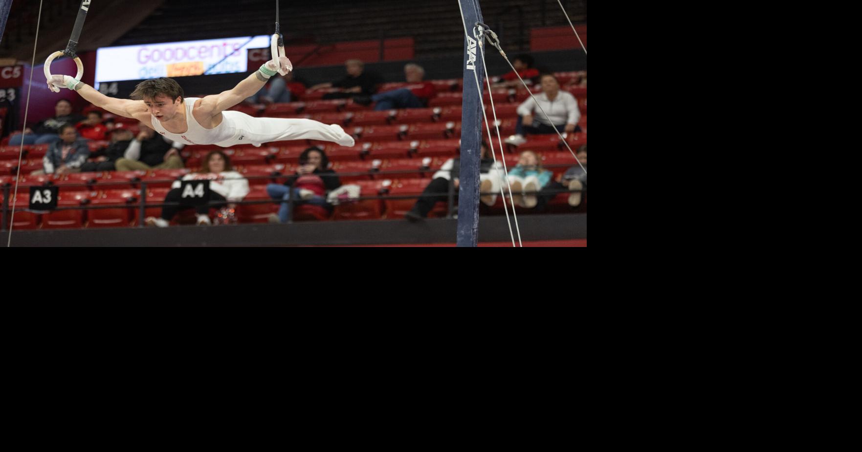 Nebraska men’s gymnastics places second, snags two titles at Big Tens