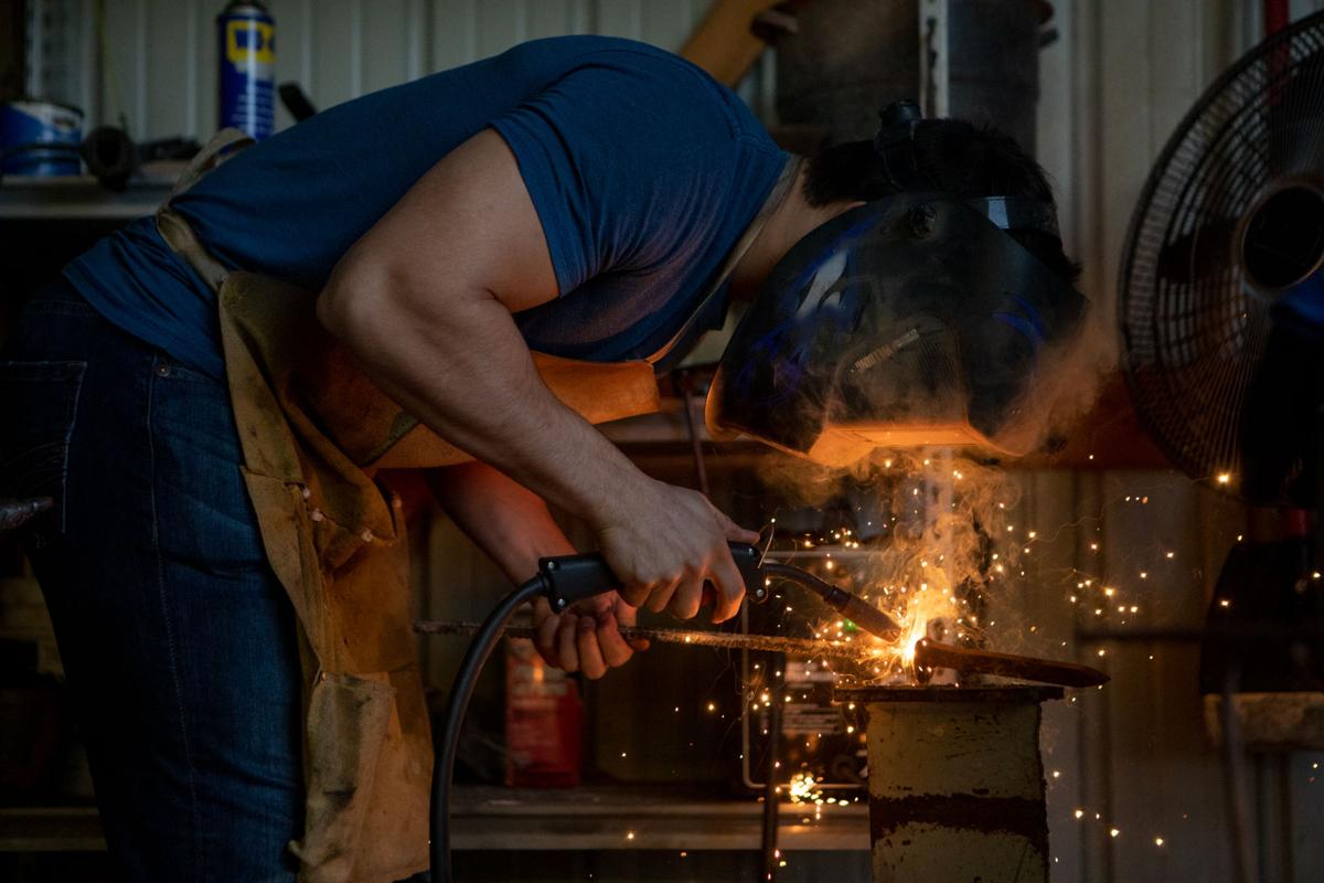 Freshman Finds Fortune From Homemade Forge Culture