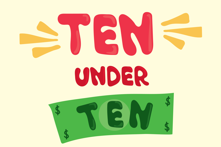 Ten under ten art