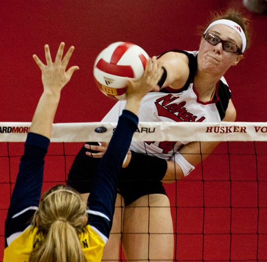 NU volleyball completes unfinished business against Indiana, Purdue ...