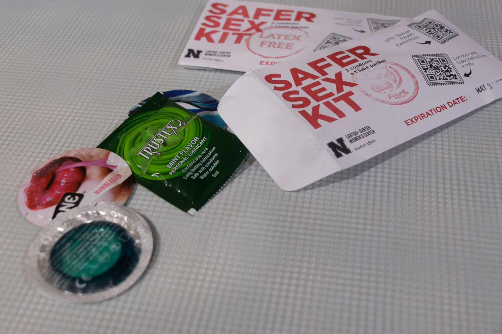 Free condoms lube available in residence halls through campus