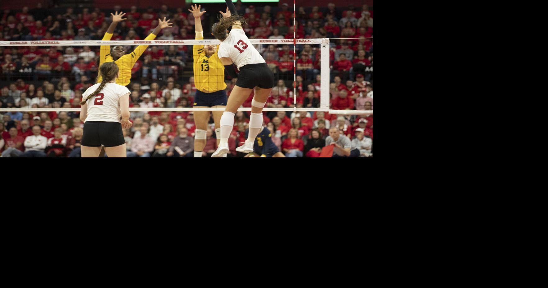 Nebraska Volleyball vs. Michigan Photo No. 11