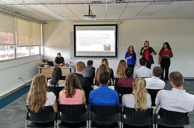 business students