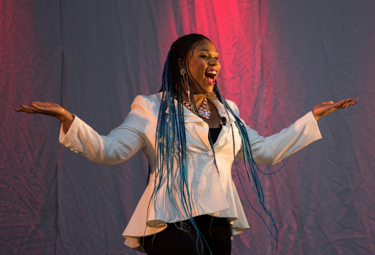 LGBTQ activist Peppermint inspires inclusion and diversity at Coliseum
