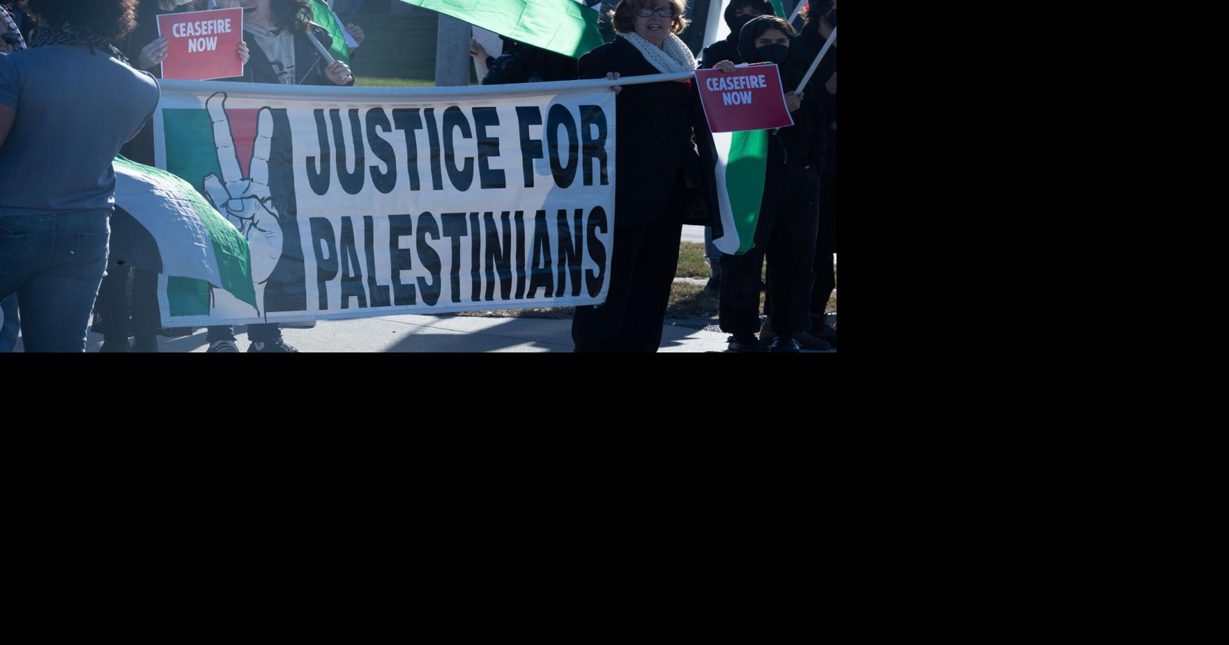 GALLERY: Pro-Palestinian Protest Outside General Dynamics | Diversity ...