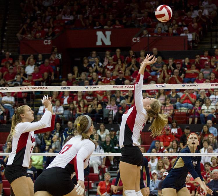 Nebraska volleyball setter sets energy level for teammates Sports