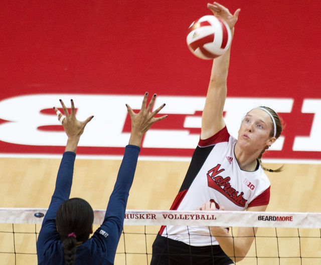Coach Cook highlights importance of short memory for Husker volleyball ...