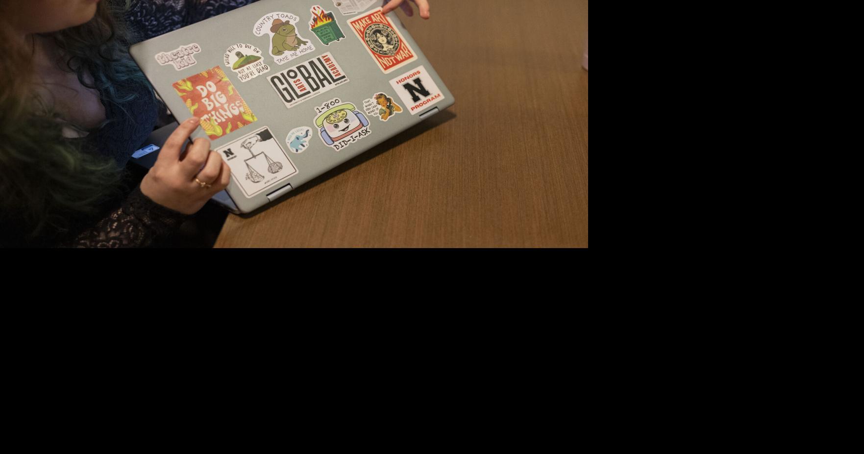 How stickers symbolize the story behind the student | Campus ...