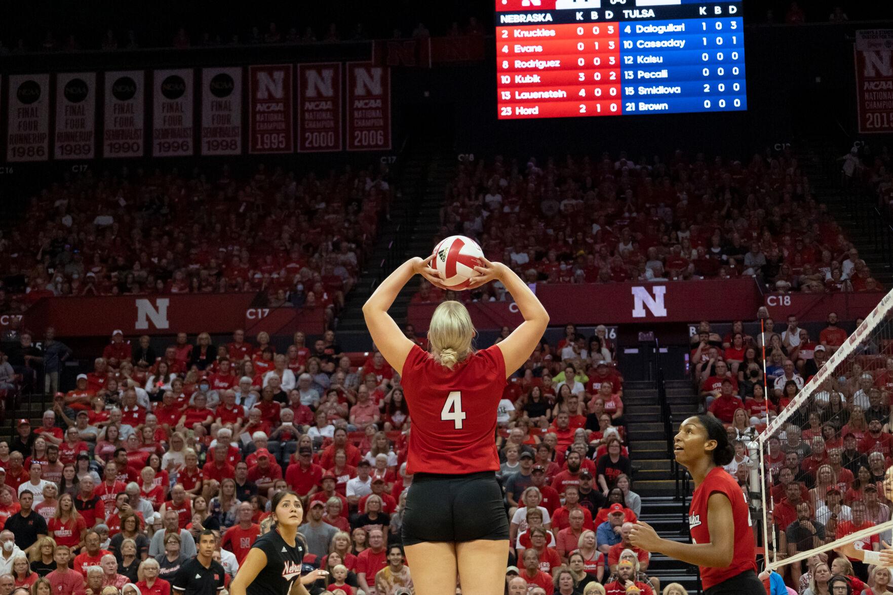 GALLERY Nebraska Volleyball vs Tulsa Multimedia