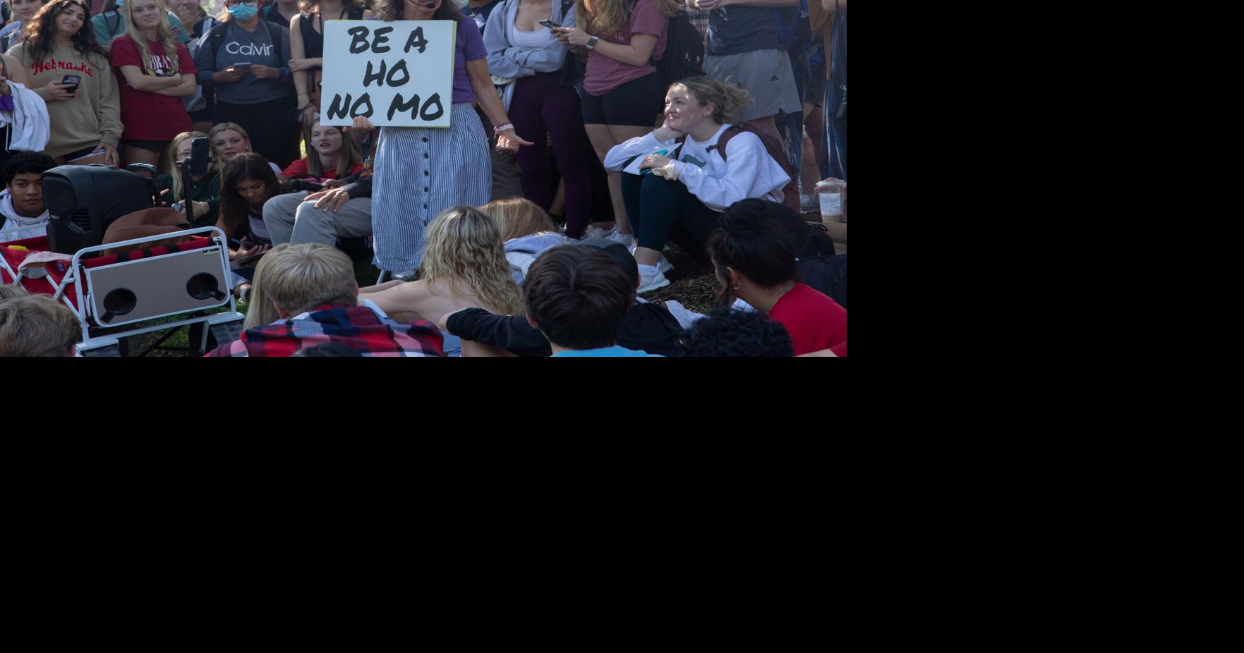 Sister Cindy, Brother Jed share viral ‘Ho No Mo’ campaign at UNL News