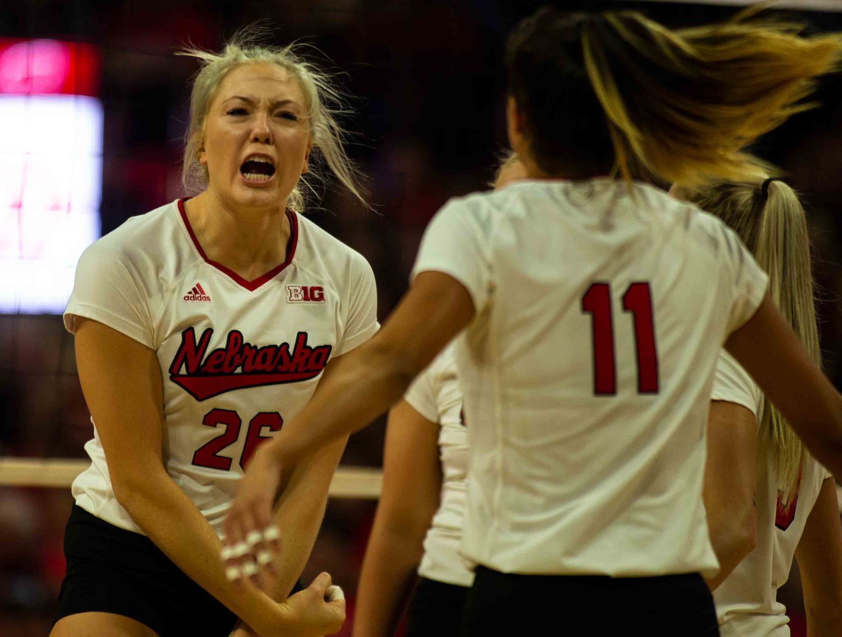 Nebraska Volleyball Grabs 20th Win Of The Season In Sweep Against Iowa ...