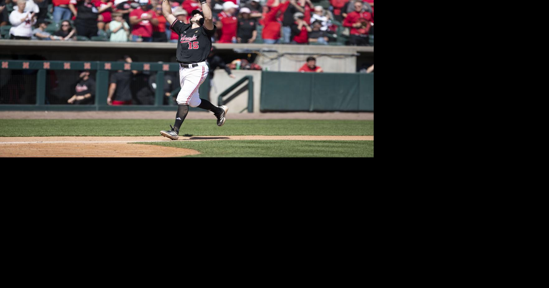 Nebraska baseball erupts late to complete chaotic comeback over Iowa