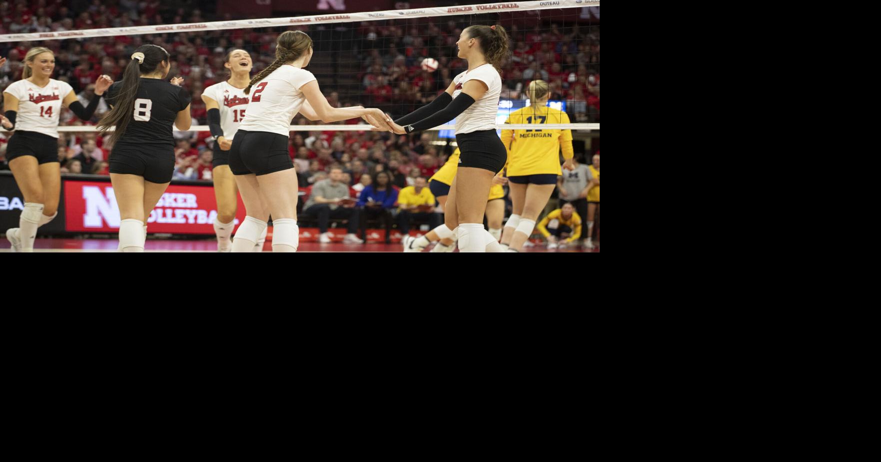 Nebraska Volleyball vs. Michigan Photo No. 22