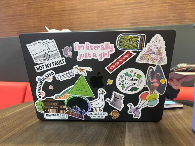 How stickers symbolize the story behind the student | Campus ...
