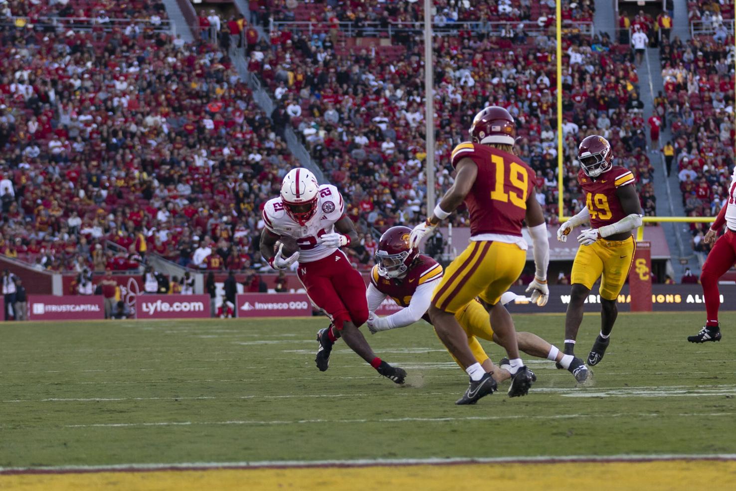 Nebraska football position grades vs. USC Sports