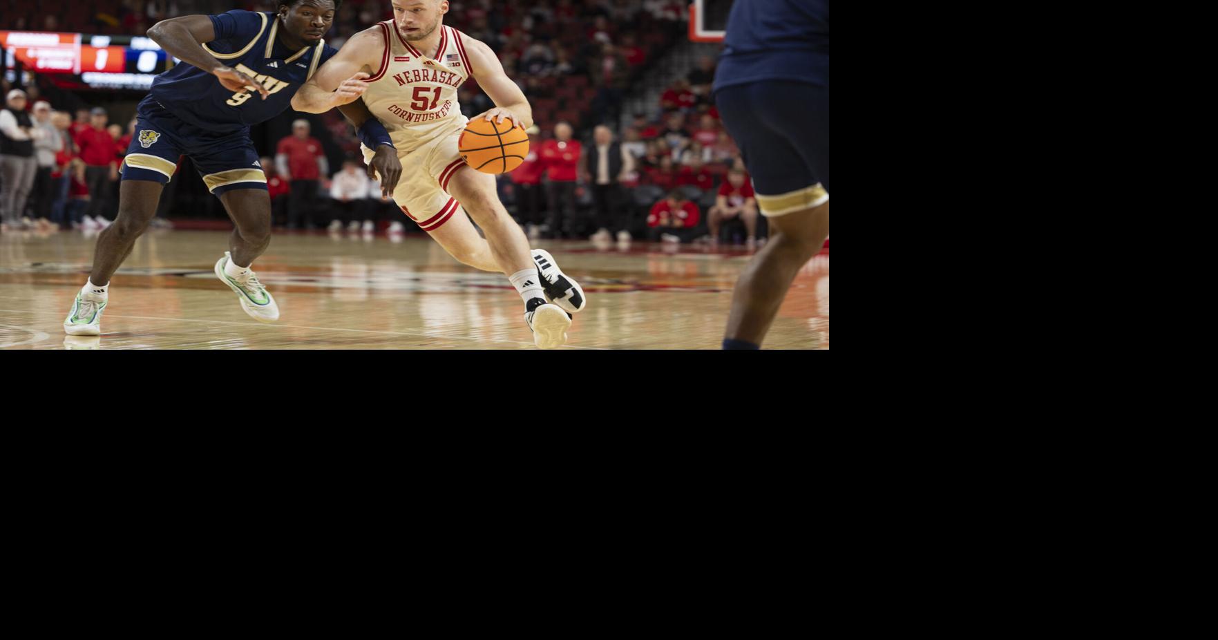 Mast's triple-double leads Nebraska men's basketball to win over FIU