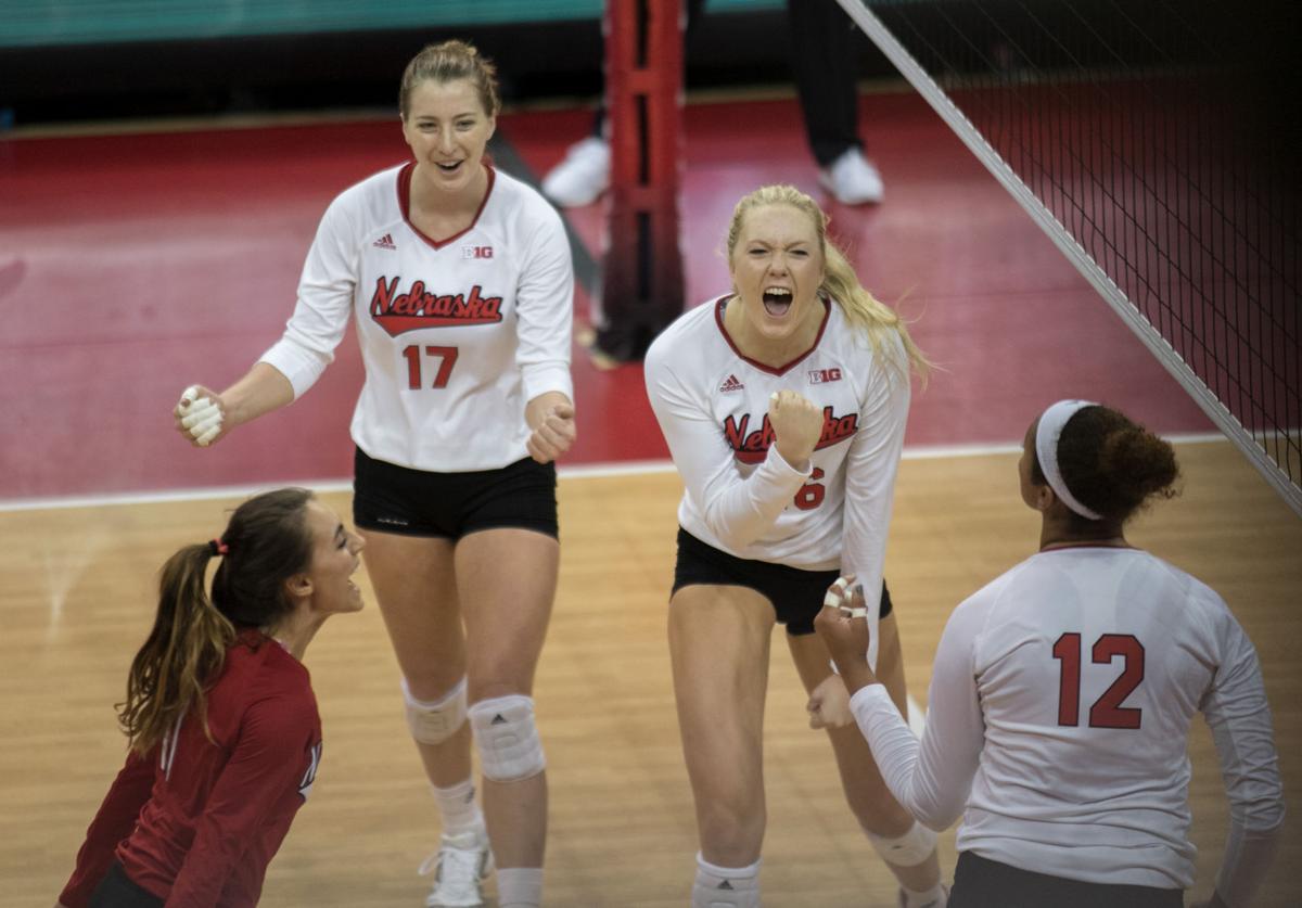 did husker volleyball win last night did husker volleyball win last night