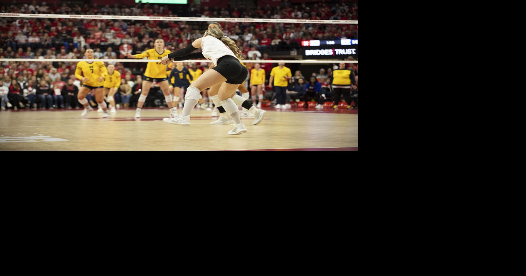 Nebraska Volleyball vs. Michigan Photo No. 30