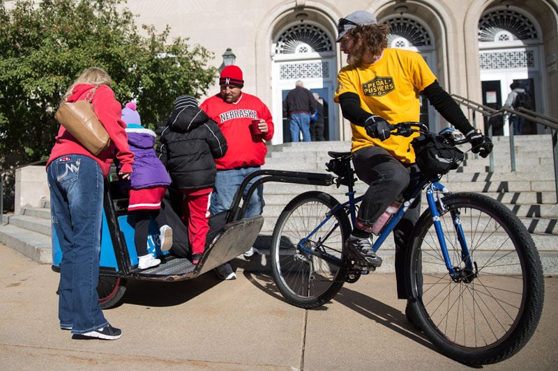 Pedicab cheap bike trailer