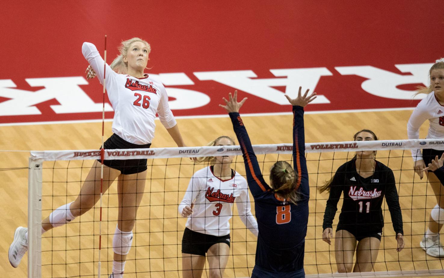 Nebraska volleyball defeats No. 12 Purdue 31 Sports