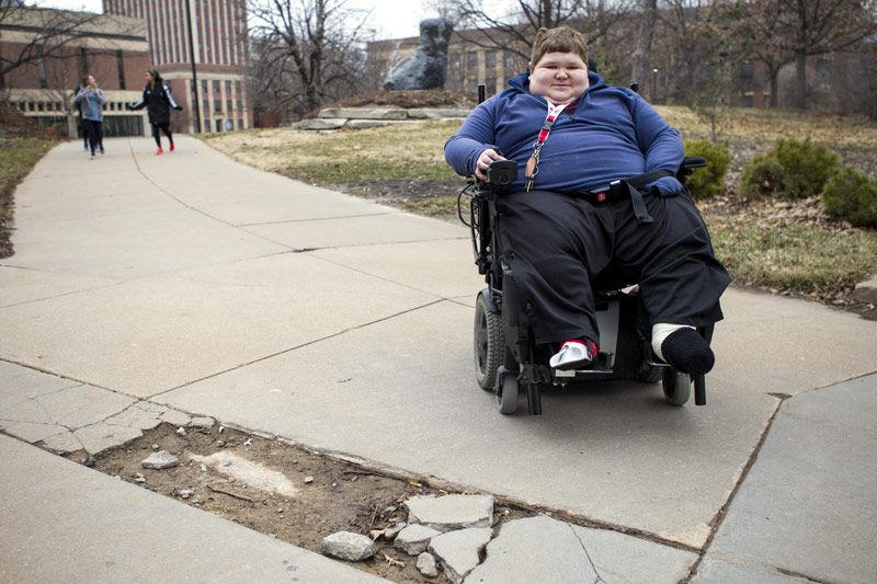 Wheelchairbound UNL student adapts to life on campus News