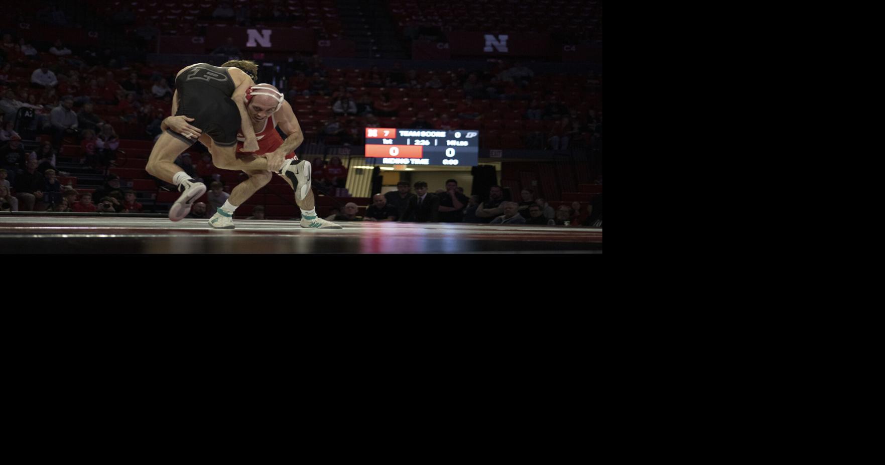 Nebraska wrestling cruises past Purdue in Big Ten opener