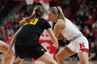 Nebraska Women's Basketball vs. Iowa Photo No. 1