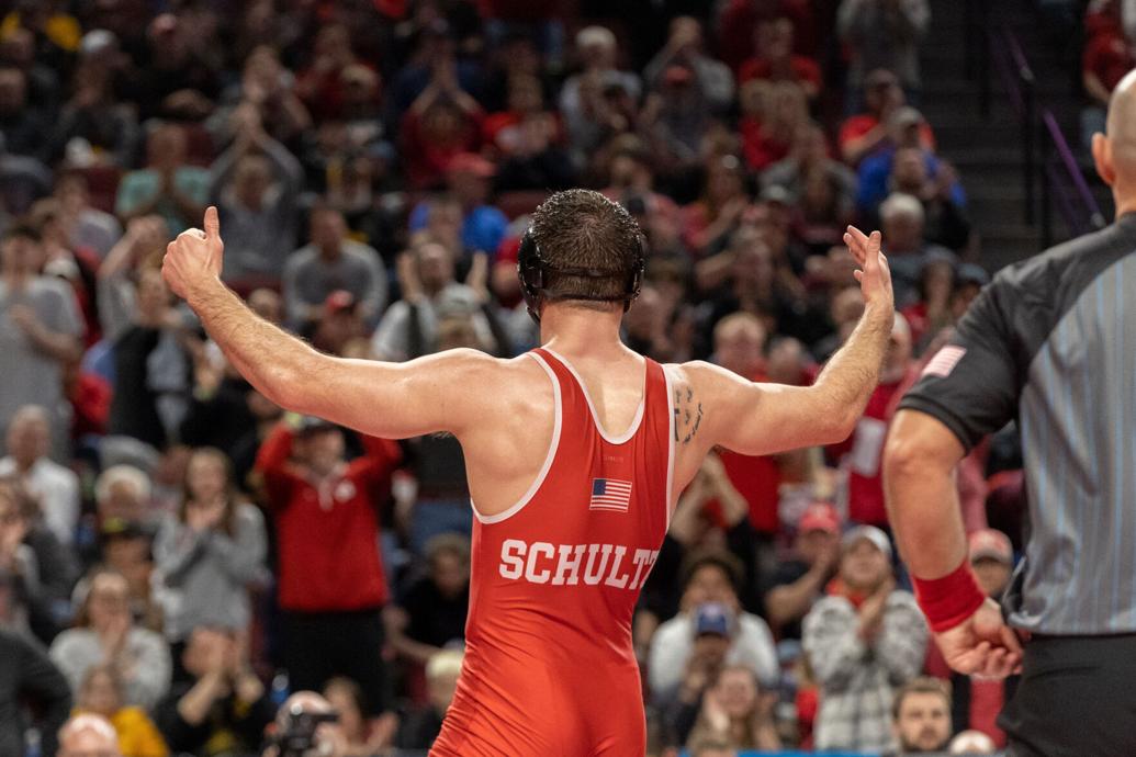 Schultz advances to finals for Nebraska wrestling after