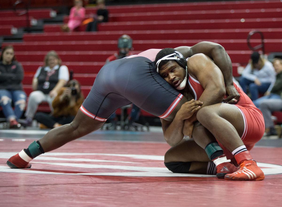 NU wrestling pins two conference victories against Northwestern