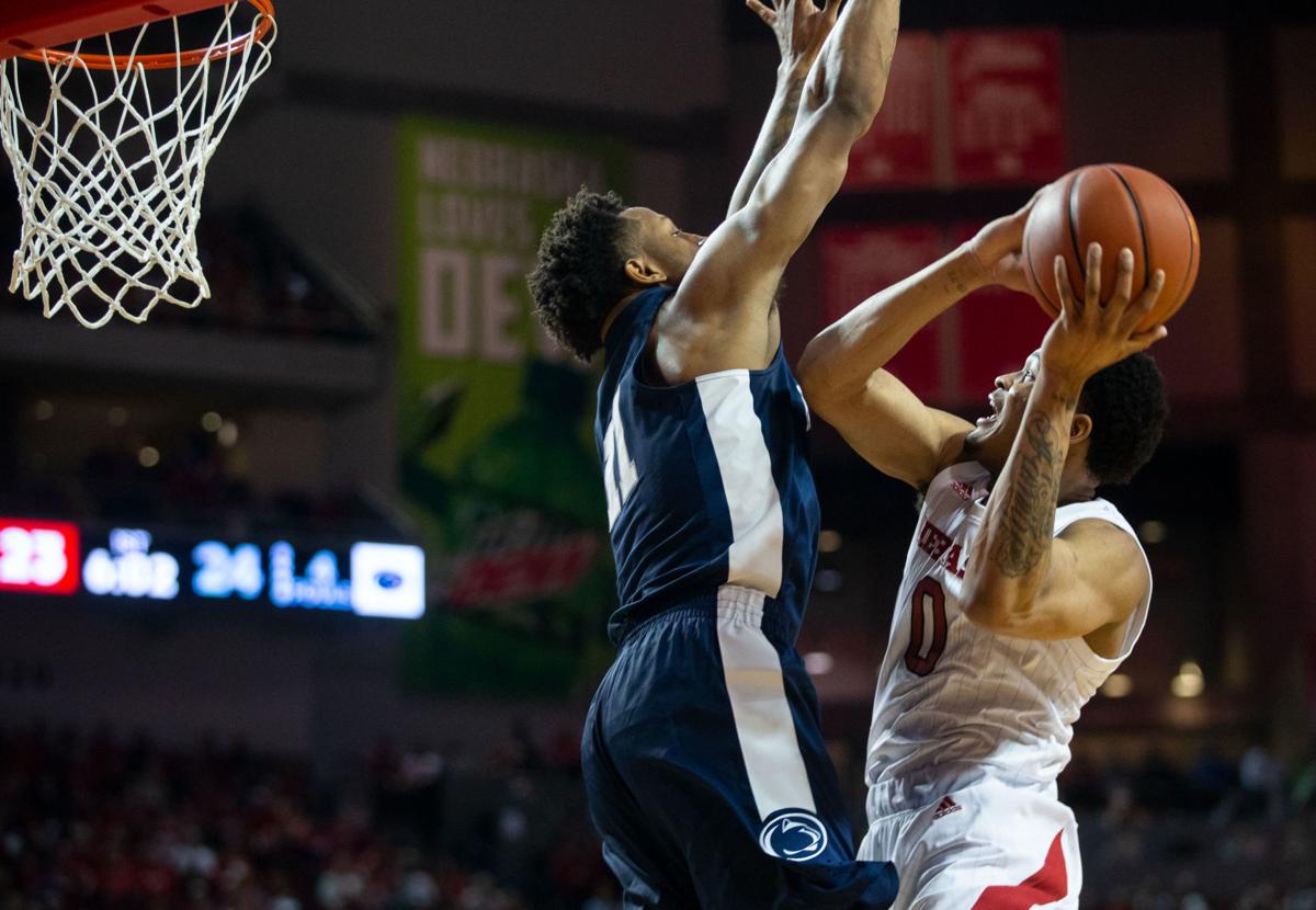 Huskers Men S Basketball Squeaks By Penn State 70 64 Sports