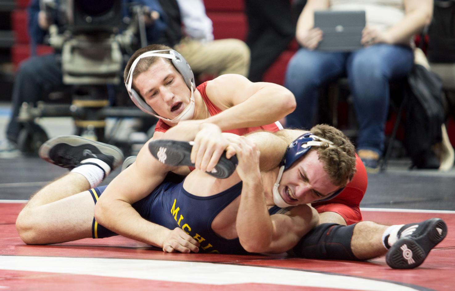 Nebraska wrestler finds his way back into starting lineup after two