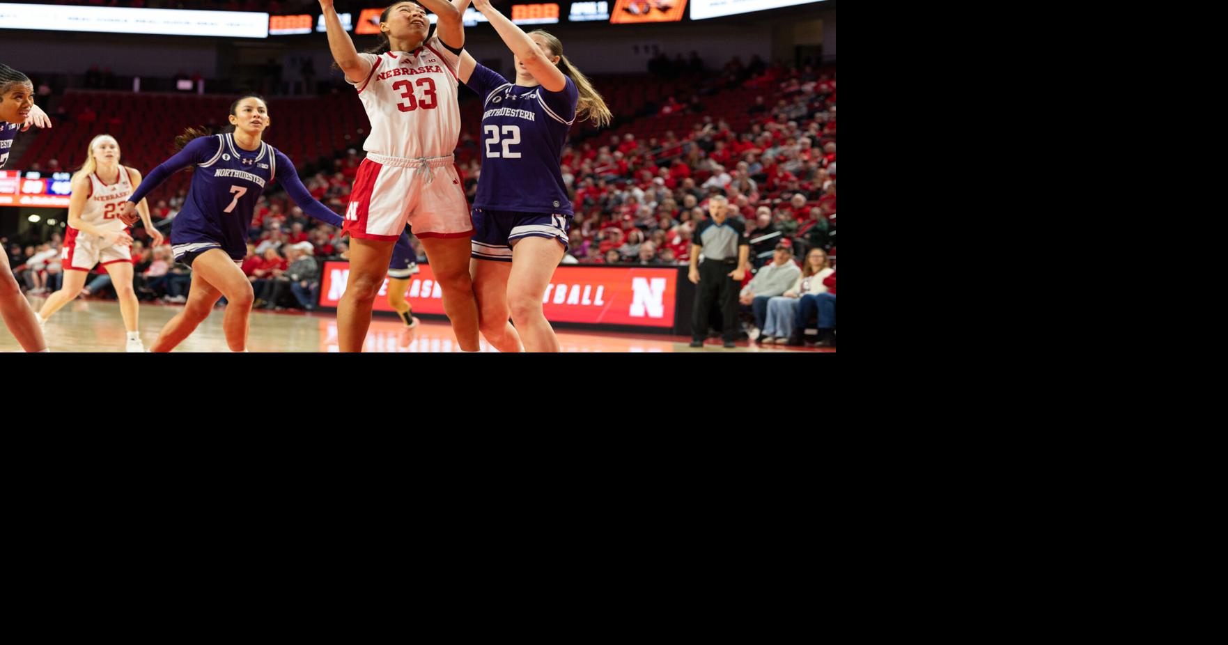 Nebraska women’s basketball defeats Northwestern despite illness