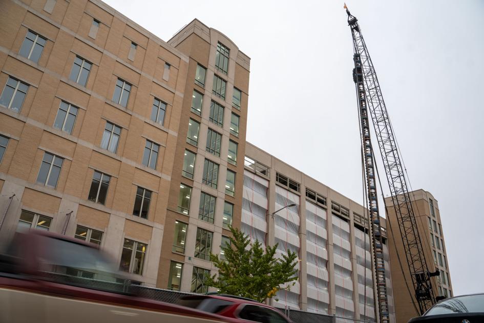 Construction On New Lincoln Skyscraper Set For 2021 Completion News Dailynebraskan Com United states, nebraska, lincoln, 808 r street. construction on new lincoln skyscraper