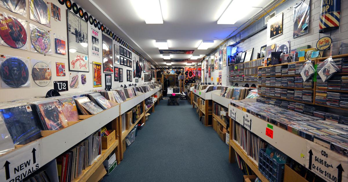 First Day Vinyl record store in Lincoln, Nebraska