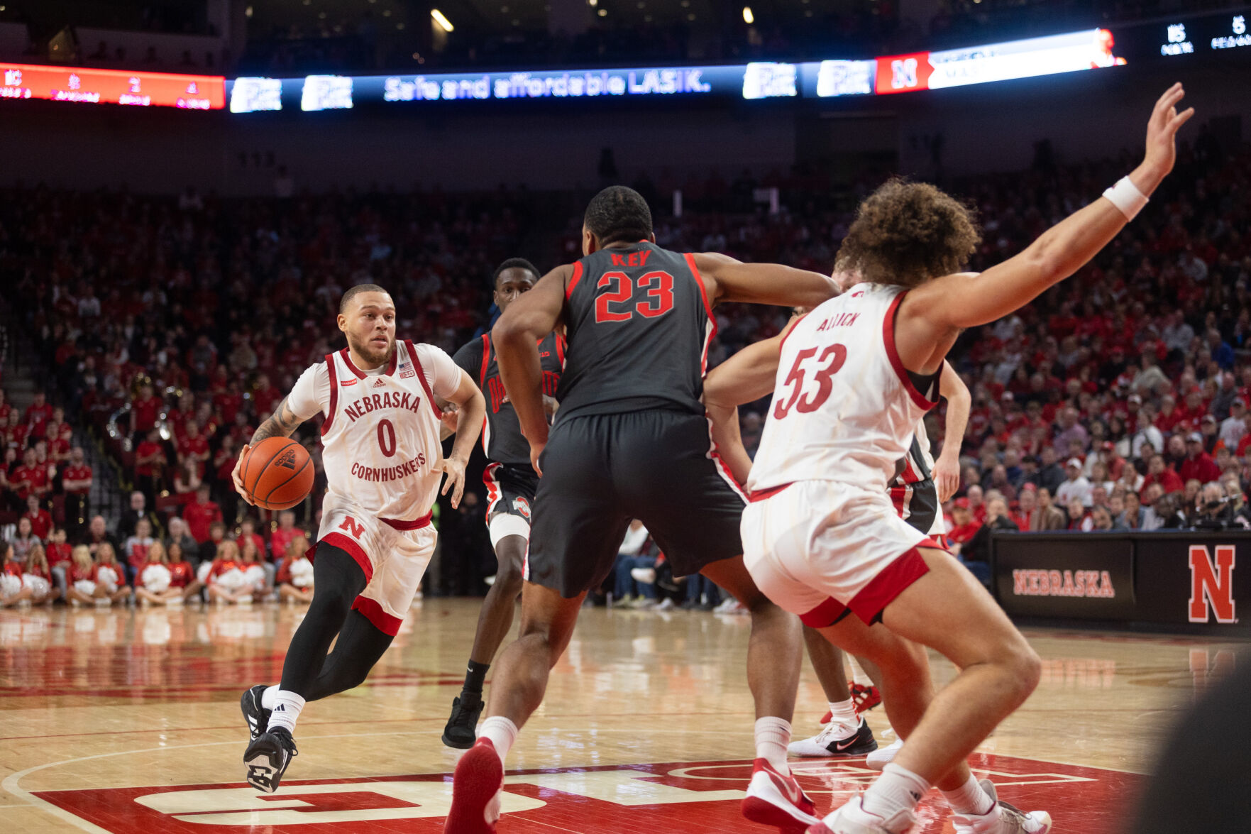 Nebraska Men’s Basketball Falls To 1-5 On The Road With Blowout Loss ...