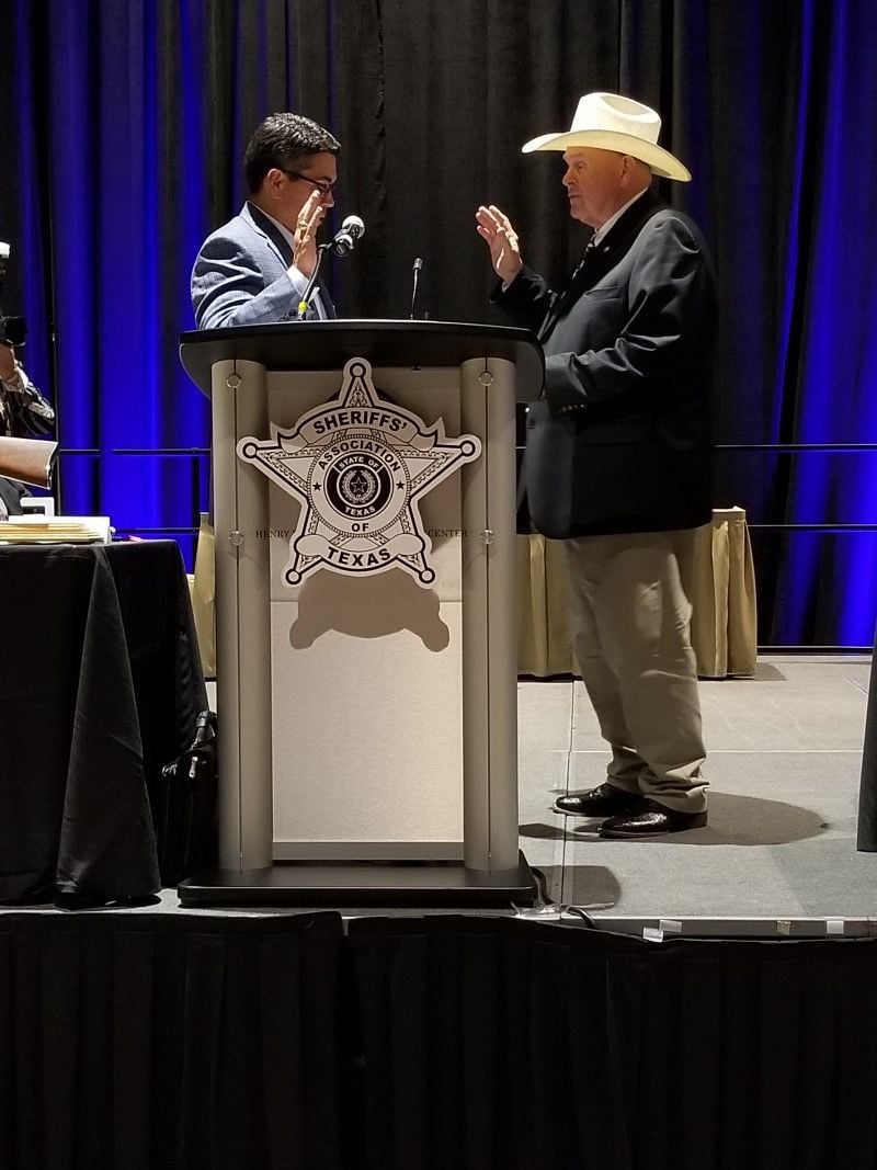 ICYMI Sheriff Tom Maddox elected President of Texas Sheriffs