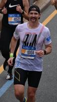 Cody White runs NYC Marathon