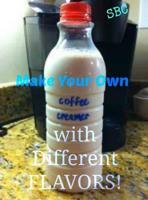 Make your own fancy coffee creamer