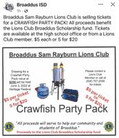 Broaddus Sam Rayburn Lions Club