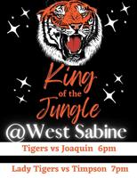 Lady Tigers at home again Joaquin, come cheer them on