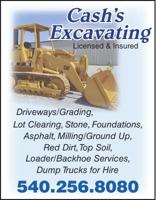 CASH'S EXCAVATING