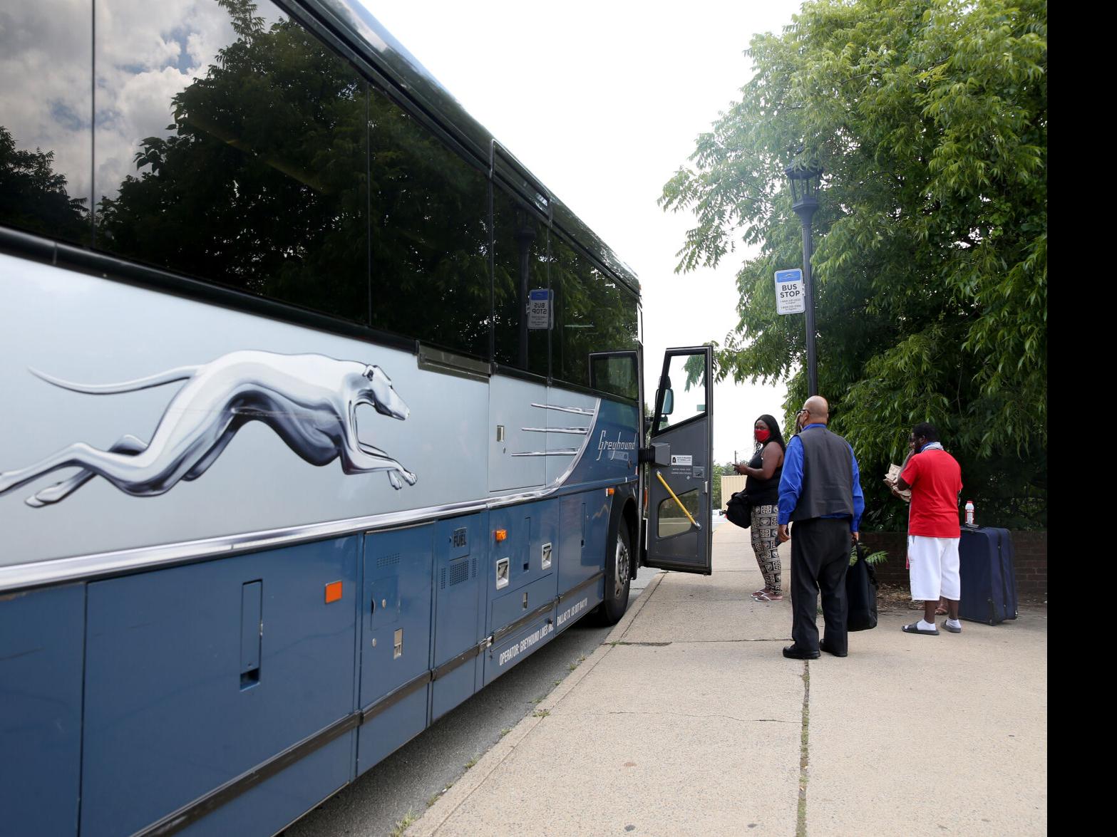 Greyhound Passengers On The Street As Charlottesville Station Sits On The Market Local News Dailyprogresscom