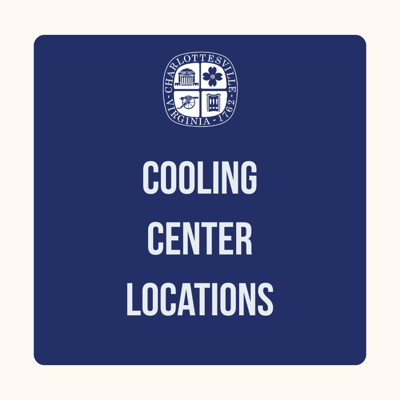 City of Charlottesville Cooling Center Locations