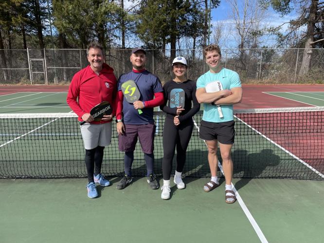 Pickleball final round players