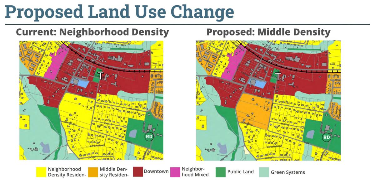 Crozet land use map