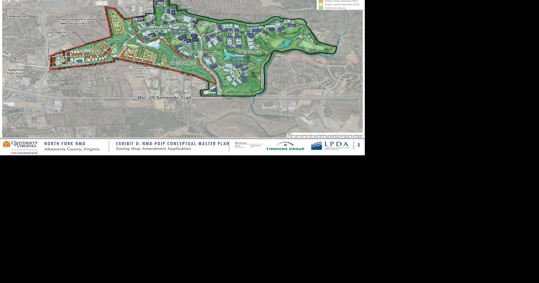 UVa Foundation wants to add up to 1,400 homes at North Fork