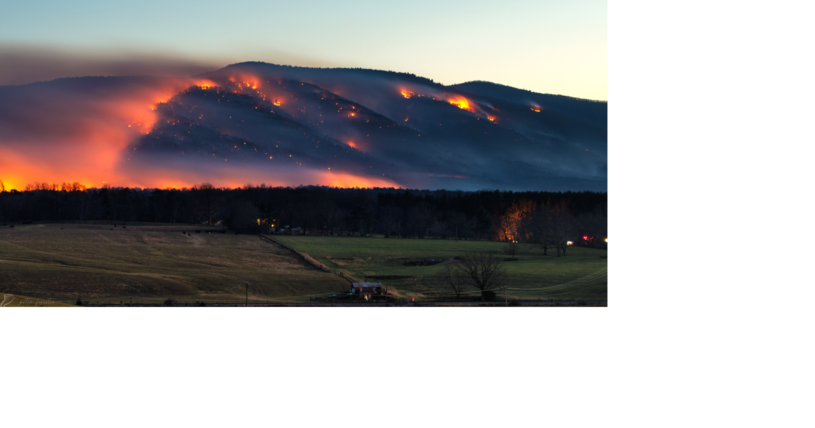 Big Levels Fire was 'human caused' according to officials