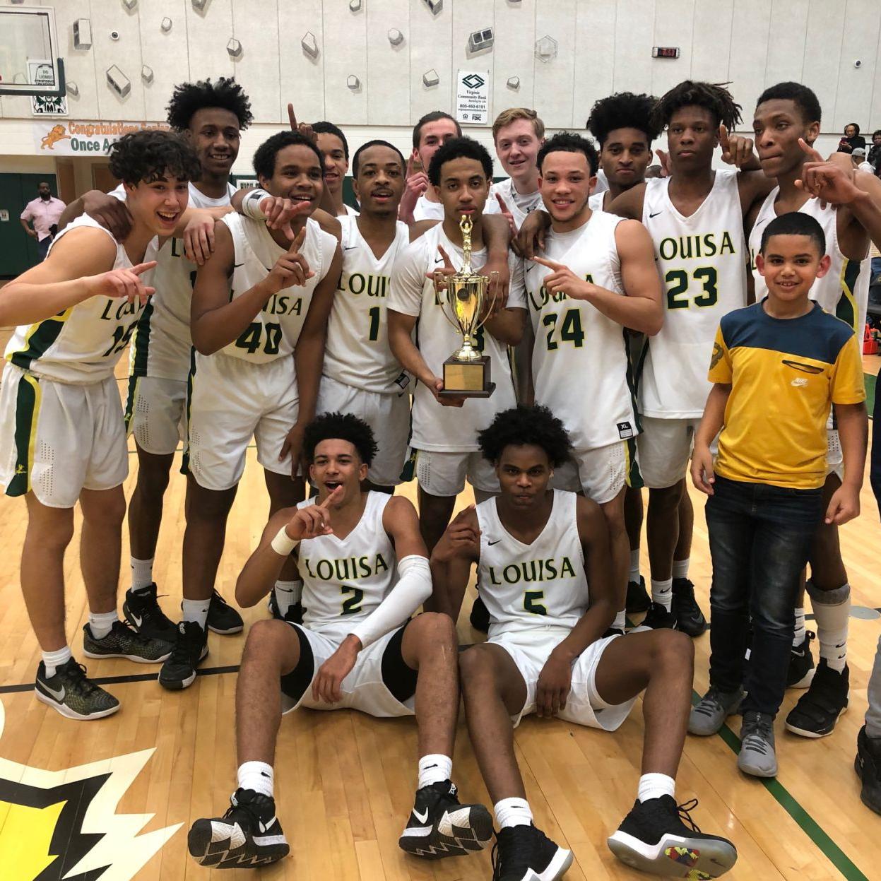 Louisa Boys Basketball Team Wins Region 4b Title C Ville Varsity Dailyprogress Com