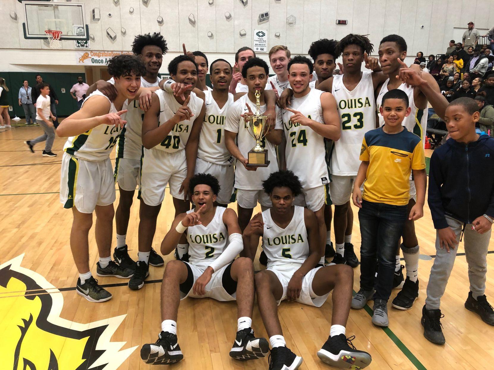 Louisa Boys Basketball Team Wins Region 4b Title C Ville Varsity