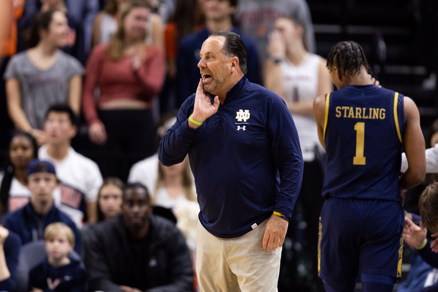 PHOTOS: Virginia Men's Basketball Team Hosts Notre Dame | Flipboard